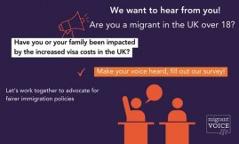  Migrant Voice - Take part in our survey on visa costs and inform our campaign