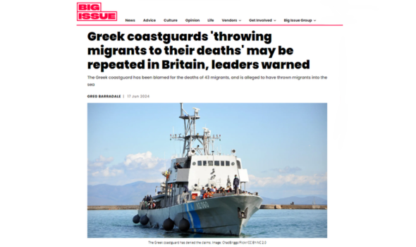  Migrant Voice - Migrant Voice comments on the inhumanity in treatment of asylum seekers