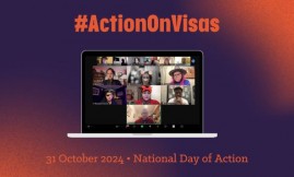  Migrant Voice - Day of #ActionOnVisas - standing in solidarity